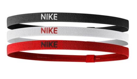 Nike Hårband 3-pack Svart/Vit/Röd