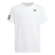 Adidas Boys Club 3-Stripe T-shirt White