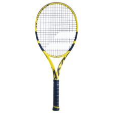 Babolat Aero G Tennis Racquet Unstrung 102sq.in Grip 4 1/4 Set of RPM Blast 17 