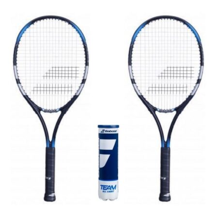 Babolat Tennis Paketerbjudande (Falcon Strung + Team All Court)