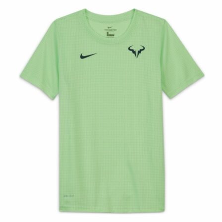 Nike-rafa-junior-tennis-t-shirt-groen