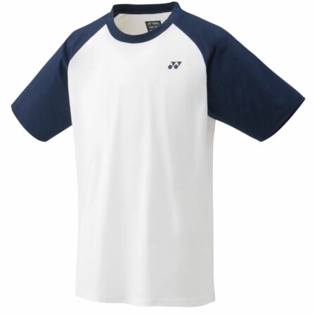 Yonex-Mens-Practice-T-Shirt-2022-WhiteNavy-Badminton