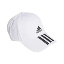 Adidas BB Cap 3 Stripes Twill White