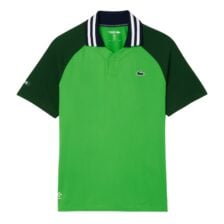 Lacoste x Daniil Medvedev Ultra-Dry Tennis Polo Shirt Green