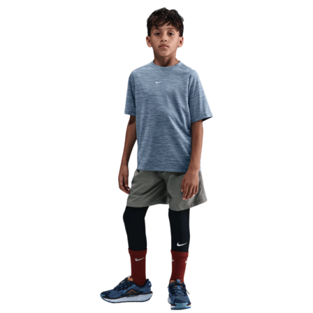 Nike Multi Boys Dri-FIT Short-Sleeve Top World Indigo