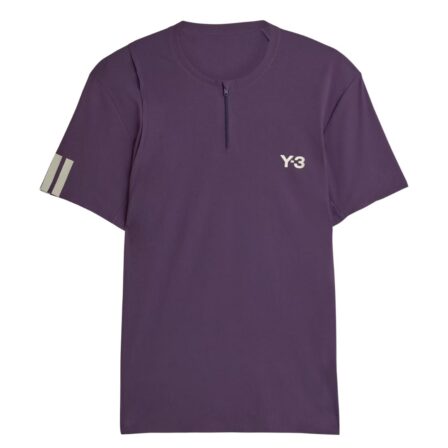 Adidas Y-3 Pro FreeLift Zip T-shirt Aurora Plum