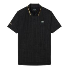 Lacoste Tennis x Novak Djokovic On Court Polo Shirt Black