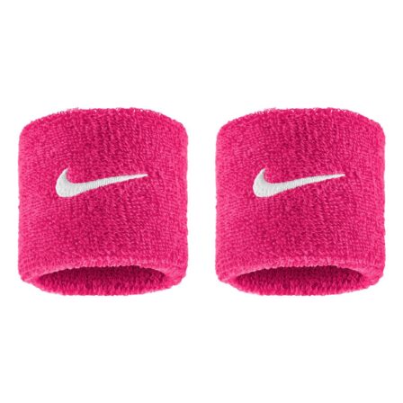 Nike Swoosh Classic Wristbands 2-Pack Pink/White