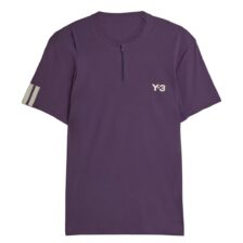 Adidas Y-3 Pro FreeLift Zip T-shirt Aurora Plum