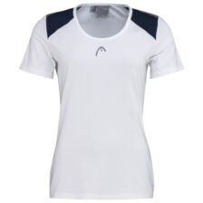 Head Club Tech T-shirt Dam White/Dress Blue