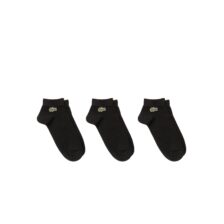 Lacoste Sport Low-Cut Cotton Strumpor 3-Pack Svart