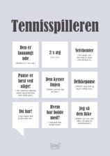 Poster Tennisspelaren