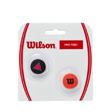 Wilson Pro Feel Clash Stötdämpar 2-pack Svart/Röd